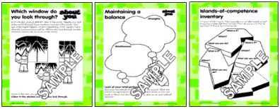 sample balancing strengths/challenges worksheets